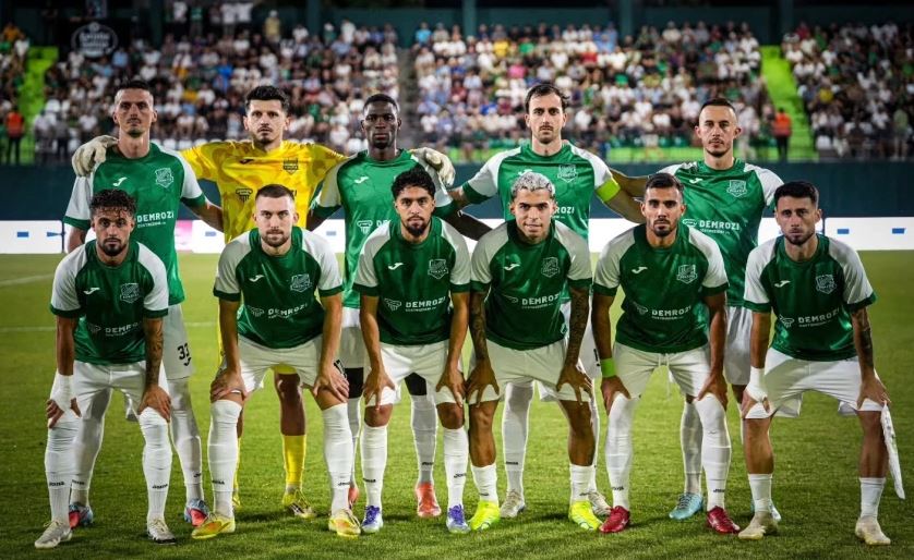 Egnatia  çmenduri në Champions  Skuadra shqiptare barazon 3 3 me rivalin slloven  Celje