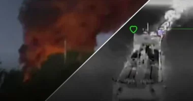 Forcat ukrainase godasin 12 tankerë rusë, anije mallrash dhe një terminal nafte