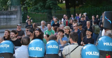 Protestuan kundër një ceremonie neofashiste, 40 aktivistë në Itali përballen me gjoba të majme
