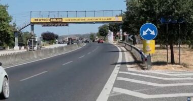 Rruga e shkurtër, që shkurton dhe jetën/ Të kapërcesh trafikndarëse në autostradë, shumë pranë mbikalimit