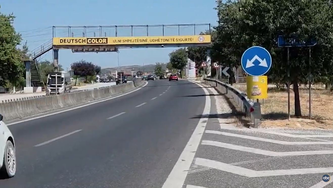 Rruga e shkurtër  që shkurton dhe jetën  Të kapërcesh trafikndarëse në autostradë  shumë pranë mbikalimit