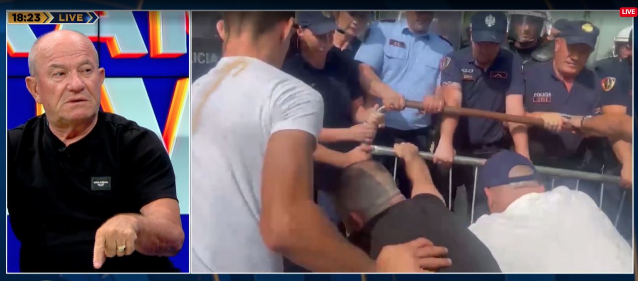 “Policia ka arritur që të neutralizojë agresorin”/ Protestat, Meçe: Është derdhur lek i madh, ‘dirigjenti’ nuk ndodhet në Shqipëri