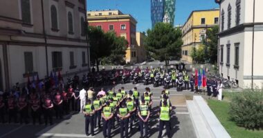 Policia e Shtetit pajiset me motoçikleta të reja nga pasuritë e konfiskuara të krimit