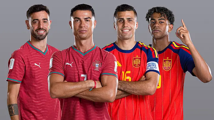 CR7 kundër Yamal  sfida e gjeneratave   Furitë e kuqe   shihen si favorite  Portugalia beson te triumfi