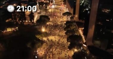 Protesta e 46 e qytetarëve/ ABC News sjell pamjet me dron, pjesëmarrja në orën 21:00