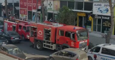Zjarr në një rrobaqepsi në Lezhë, vetëm dëme materiale
