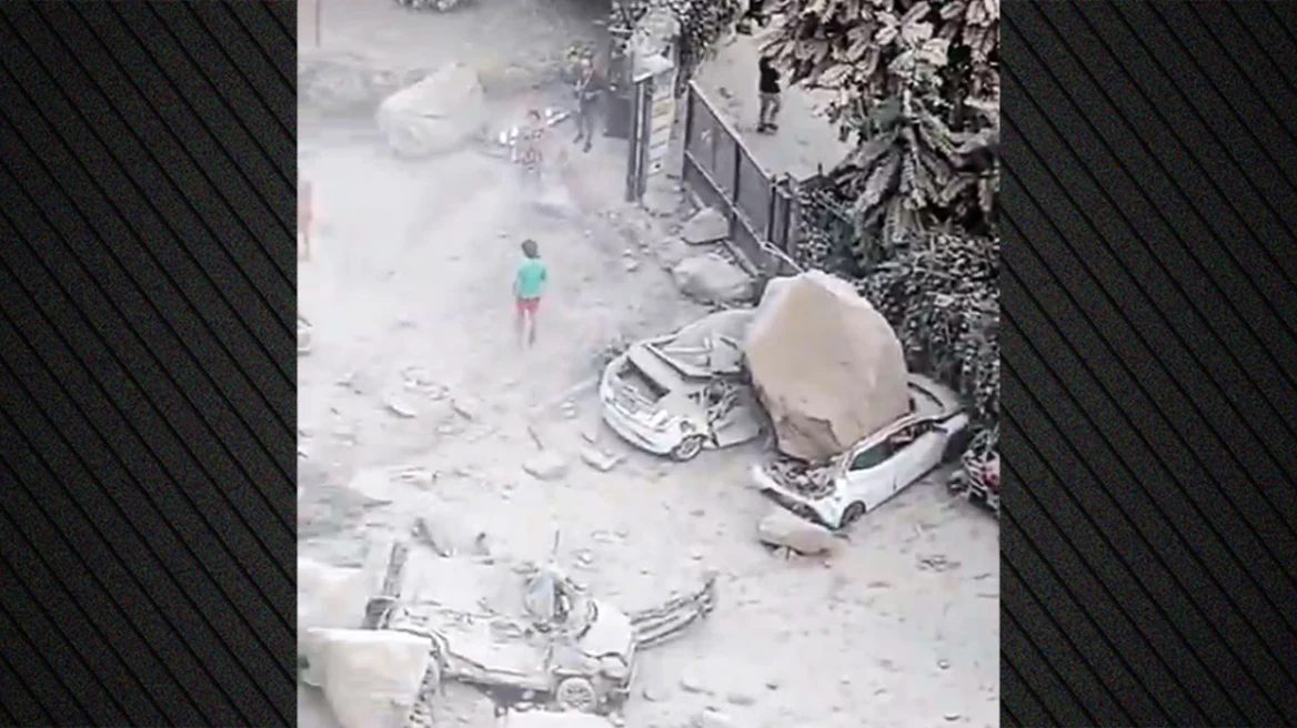 VIDEO/ Tërmet i fortë në Napoli, dëme nga rrëshqitjet e dheut, banorët dalin në rrugë