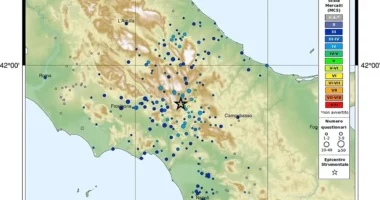 Italia goditet nga një tërmet me magnitudë 4.1