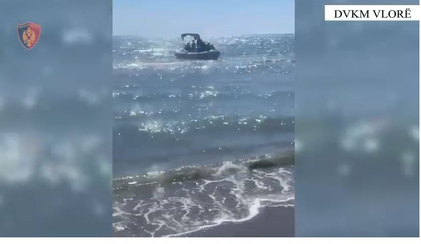 Rrezikuan pushuesit  Policia e Vlorës bllokon Jet Ski dhe gomone