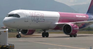 Wizz Air rekord udhëtarësh në Shqipëri. Kompania feston 6 vjetorin e hapjes së bazës në Tiranë