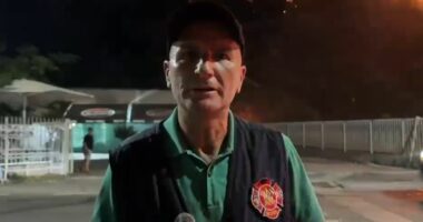 VIDEO/ Vijon zjarri në malin e Shëngjinit, 6 zjarrfikëse në terren! Era favorizon përhapjen e flakëve