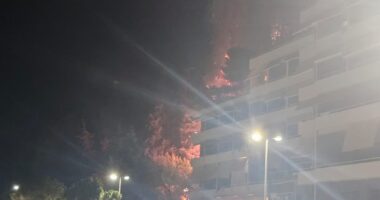 Zjarr pranë tunelit në zonën e Ujit të Ftohtë