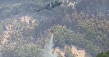 Lura vazhdon të digjet/ Dy avionë dhe dy helikopterë mbi parkun kombëtar