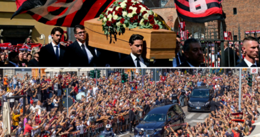 “Ciao Capitano”/ Milano i jep lamtumirën Franco Baresit, emocion dhe lot për kapitenin legjendar
