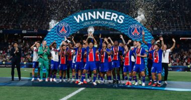 PSG fiton Superkupën/ Kampionet e Europës mundën në finale Aston Villa 2-1