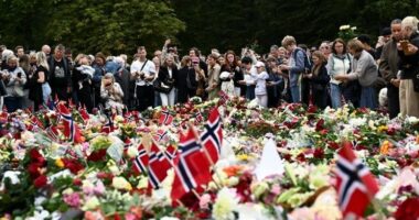Norvegjezët i japin lamtumirën Mbretit Harald