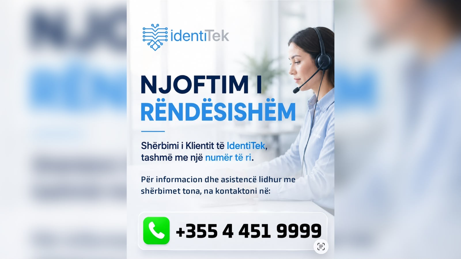IdentiTek lehtëson komunikimin me qytetarët, prezanton numrin i ri