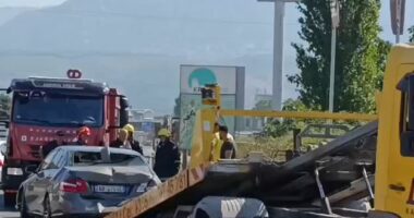 Aksident në Fushë Krujë, plagoset një person
