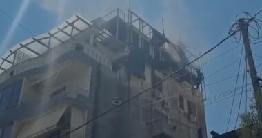 Zjarr në katin e pestë të një pallati në Sarandë, banesa përdorej për lavanderi