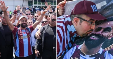 “Të çmendur” për Salah/ Pritje madhështore për sulmuesin egjiptian nga tifozët e Trabzonspor