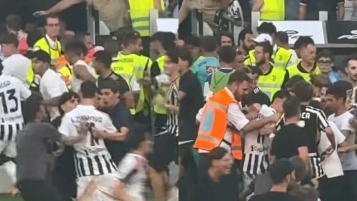 Juventus   tradita  vazhdon  Tifzët pushtojnë sërish fushën në miqësoren e fundit përgatitore