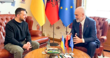 Jemi me Ukrainën, jo me Rusinë!