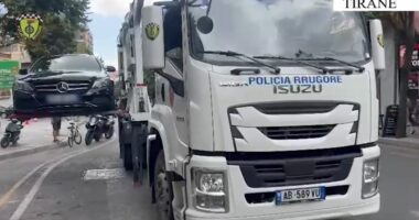 Shkelësit ‘në sitën’ e Rrugores së Tiranës/ 10 persona nën hetim dhe mbi 5 mijë gjoba në 48 orë