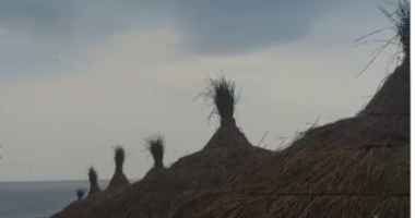 VIDEO/ Nga dielli te stuhia në pak minuta. Surprizon moti, Borshi përfshihet nga reshjet e shiut