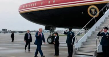 Trump konfirmon se ndërroi avion pas samitit të NATO-s për shkak të një kërcënimi të mundshëm nga Irani