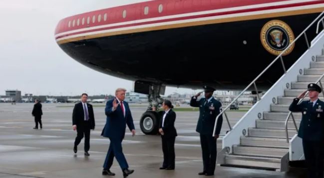Trump konfirmon se ndërroi avion pas samitit të NATO-s për shkak të një kërcënimi të mundshëm nga Irani