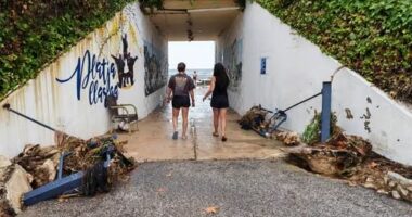 Shirat e rrëmbyeshëm godasin Spanjën, 7 të plagosur dhe 300 të evakuuar