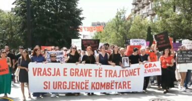 “Vrasja e grave është alarm kombëtar”/ Shoqëria civile protestë në Kosovë