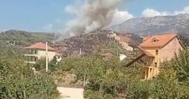 Zjarr në Krastë të Krujës, dyshohet zjarrvënie e qëllimshme nga një banor i fshatit