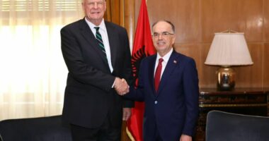 Eric Wendt, ambasadori i ri amerikan në Tiranë/ Presidenca zbardh takimin: Begaj rikonfirmoi partneritetin me SHBA