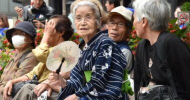 Japoni, popullsia e moshuar arrin rekord historik