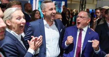 AfD-ja e ekstremit të djathtë në Gjermani feston fitoren e madhe në lindje, por nuk arrin shumicën