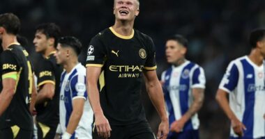 Halaand është “përbindësh”/ Man City fiton në Champions falë sulmuesit të tij norvegjez
