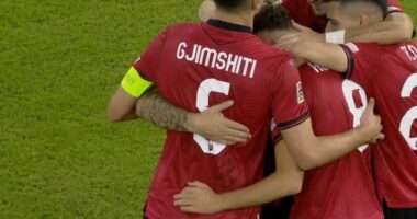 Shqipëria mund Bjellorusinë/ Kuqezinjtë fitojnë pastër 2 me 0 në sfidën e parë në Nations League