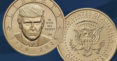 Trump bëhet presidenti i parë amerikan në detyrë që shfaqet në një monedhë