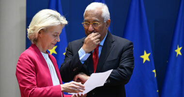 Von der Leyen dhe Costa: Pamjet nga varrimi i Mlladiqit në Beograd ishin tronditëse