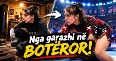 Nga garazhi në Botëror! Melisa Boci, shqiptarja që la “veset” për MMA-n dhe tani synon medaljen e artë