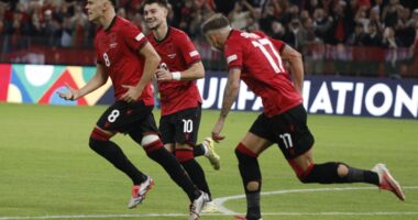 Shqipëria mund Bjellorusinë/ Kuqezinjtë fitojnë pastër 2 me 0 në sfidën e parë në Nations League