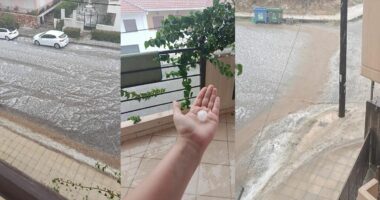 Breshër dhe përmbytje në Greqi, stuhia “pushton” Agrinion