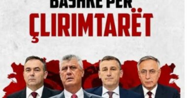Haga dënoi me 81 vite burg ish-krerët e UÇK, politika në Tiranë: Askush nuk i njollos dot heronjtë e Kosovës dhe luftën e saj