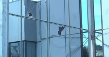 Protestuesit hedhin gurë në drejtim të ndërtesës së Qeverisë