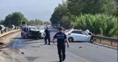 EMRI/ Aksident me vdekje në aksin Vorë-Fushë Krujë. Pamje nga vendngjarja