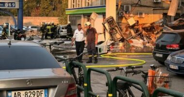 Tiranë/ Shpërthen depozita e një karburanti në zonën e Brrylit, tre të plagosur