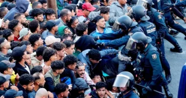 Kaos në Ceuta, policia nis operacionin për zhvendossjen e mijëra migrantëve