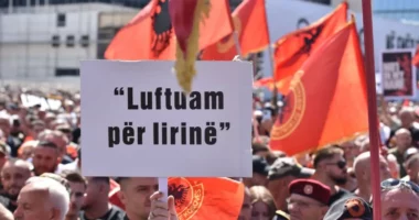 Shkupi bëhet bashkë për ish-krerët e UÇK-së, marshimi nis në orën 14:00
