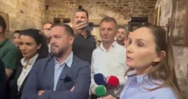 BE në Zvërnec, dështon misioni “Tabaku”/ Prifti i Manastirit pengon deputeten e PD: Jo politikë në kishë